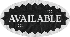 Raster Available Sticker